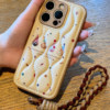 Feather-light Cozy: Chic Cookie-Inspired iPhone Case for Trendsetters