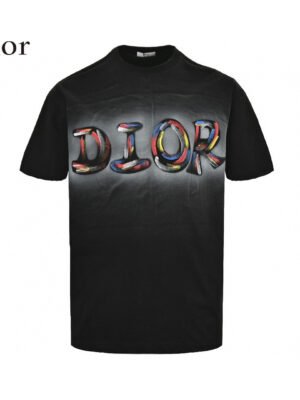 Dior Artistic Logo T-Shirt (Black)