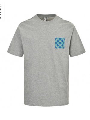 Loewe Pattern Pocket T-Shirt in Grey