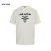 Prada Milano White Emblem T-Shirt
