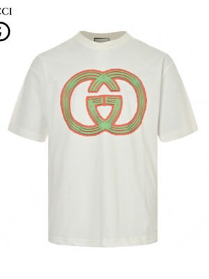 Gucci Multicolor Interlocking G Logo T-Shirt