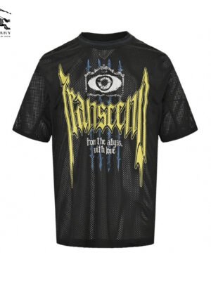 Burberry Gothic Mesh T-Shirt (Black)