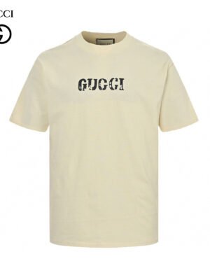 Gucci Vintage Logo T-Shirt (Cream)