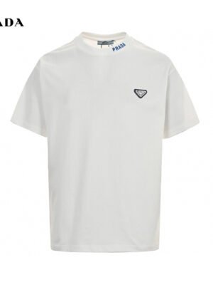 Prada Milano Logo T-Shirt (White)