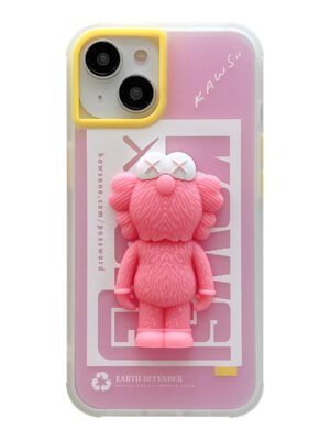 Standing Doll x Pink iPhone Case