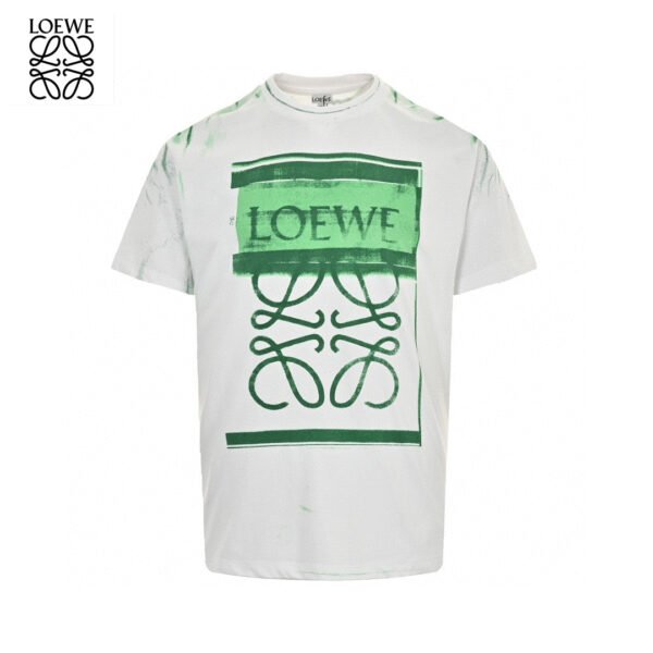 1_563e2d21-485b-4b3b-80bb-3059bf74f09a Loewe Green Graphic T-Shirt