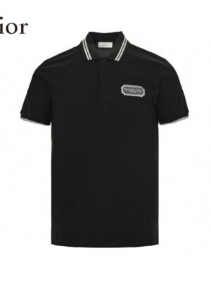 Dior Polo Shirt (Black)