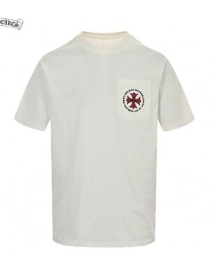 Gucci Hearts Floral Pocket White T-Shirt