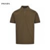 Prada Classic Olive Green Polo Shirt
