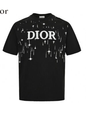 Dior Starry Sky T-Shirt in Black