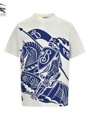 Burberry Knight Print T-Shirt (White)