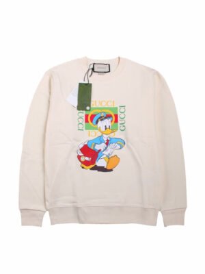 Gucci Donald Duck Sweatshirt - Cream