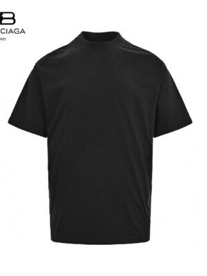 Balenciaga Plain Black T-Shirt