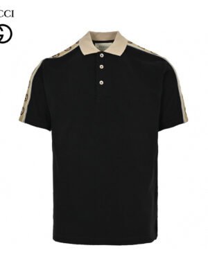 Gucci Polo Shirt with Logo Tape