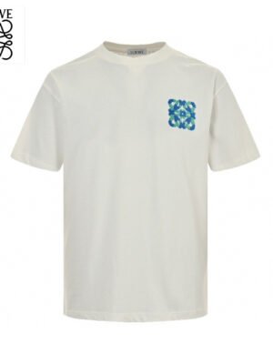 Loewe Floral Pocket T-Shirt (White)
