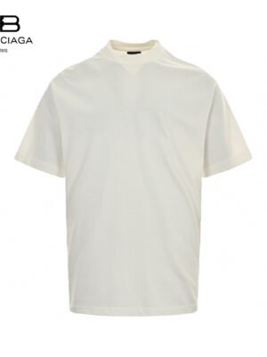Balenciaga Plain White T-Shirt
