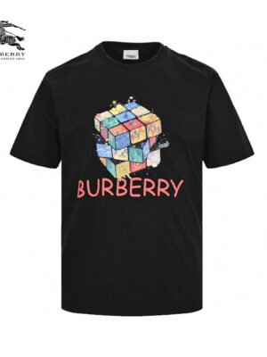 Burberry Rubik's Cube Graphic T-Shirt (Black)