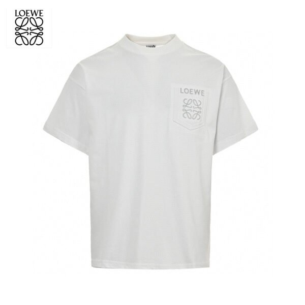 1_9cb33858-8f5b-4299-a0f1-6394159c59cf Loewe White Pocket T-Shirt