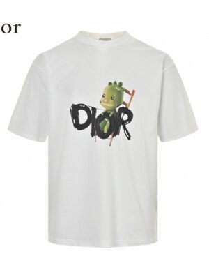 Dior Green Monster Graphic T-Shirt