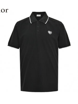 Dior Black Polo Shirt