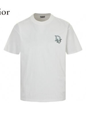 Dior Classic Logo T-Shirt (White)