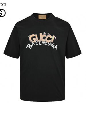 Gucci x Balenciaga Collaboration T-Shirt (Black)