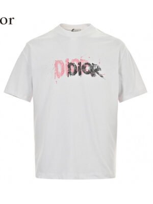 Dior Graffiti Logo T-Shirt in White