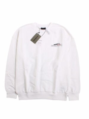 Balenciaga White Sweatshirt