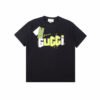 Gucci Lightning Bolt Logo T-Shirt in Black