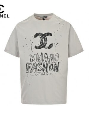 Chanel Milano Fashion Week T-Shirt (Gray)