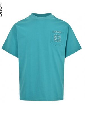 Loewe Turquoise Pocket T-Shirt