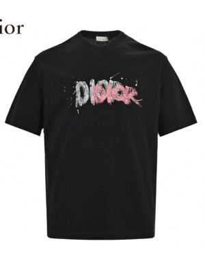 Dior T-Shirt - Paint Stroke Logo