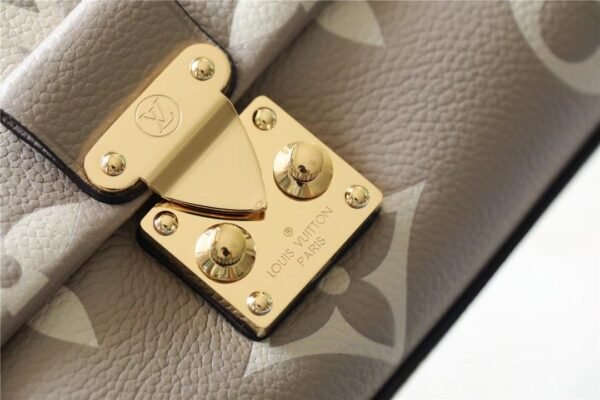 1a1412c3 LV Madeleine BB Monogram Empreinte Dove Gray/ Creme Beige For Women, Shoulder and Crossbody Bags 9.4in/24cm LV