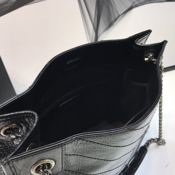 1ae7b50f YSSL Niki Medium Shopping Bag Black For Women 12.6in/32cm YSL?