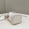 FI Mon Tresor White Mini-bag with stitching For Woman 18cm/7in 8BS010AGV0F0K7E