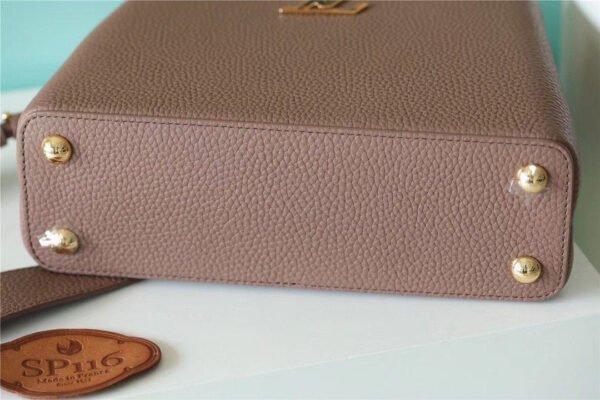 1be85e73 LV Capucines BB Taurillon Light Brown For Women, Shoulder And Crossbody Bags 26cm/10.6in LV