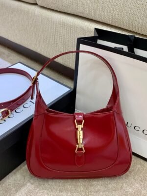 gg Jackie 1961 Small Shoulder Bag Red For Women 10.8in/27.4cm gg ?636709 10O0G 6638
