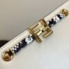FI Touch White with Snakeskin Detail Bag For Woman 19cm/7.5in