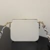 FI Touch White with Snakeskin Detail Bag For Woman 19cm/7.5in