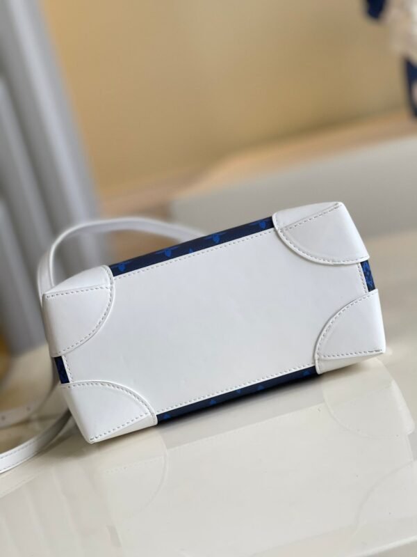 LV Litter Bag Vintage Monogram Canvas Blue By Virgil Abloh For Men, Men¡¯s Bags, Shoulder And Crossbody Bags 9.4in/24cm LV