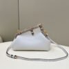 FI First Small White For Women, HandBags, Shoulder And Crossbody Bags 10.2in/26cm FF 8BP129