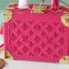 LV Valisette Tresor Monogram Empreinte Pink For Women, Women¡¯s Bags, Shoulder And Crossbody Bags 9.4in/24cm LV
