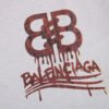 BALENCIAGA LOGO T-SHIRT GRAY