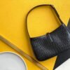YSSL LE 5 ¨¤ 7 Hobo Bag Black In Embossed Material For Women 9in/23cm YSL 657228DZESW1062