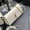 YSSL Kata 99 Chain Bag White With Gold Hardware For Women 10.2in/26cm YSL