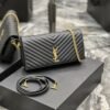 YSSL Kata 99 Chain Bag Black With Gold Hardware For Women 10.2in/26cm YSL
