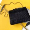 YSSL Loulou Medium Chain Bag In Matelasse "Y" Black With Gold Hardware For Women 12.5in/32cm YSL 5749461U8671000
