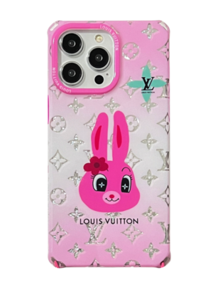 Lou Duck & Rabbit Square iPhone Case