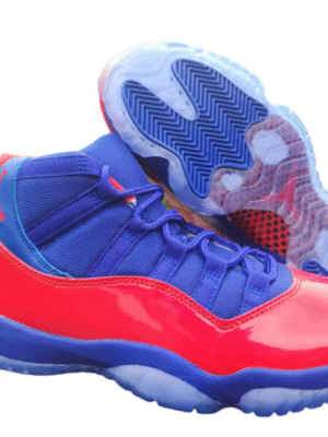 JORDAN 11 Blue and Red