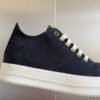 2._2_6d5b9ce3-946e-4e51-aaf6-f0cb85c6d479 Rick Owens Black Low-Top Sneakers